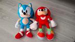 Sonic The Hedgehig & Knuckles Knuffels, Kinderen en Baby's, Speelgoed | Knuffels en Pluche, Ophalen of Verzenden, Zo goed als nieuw