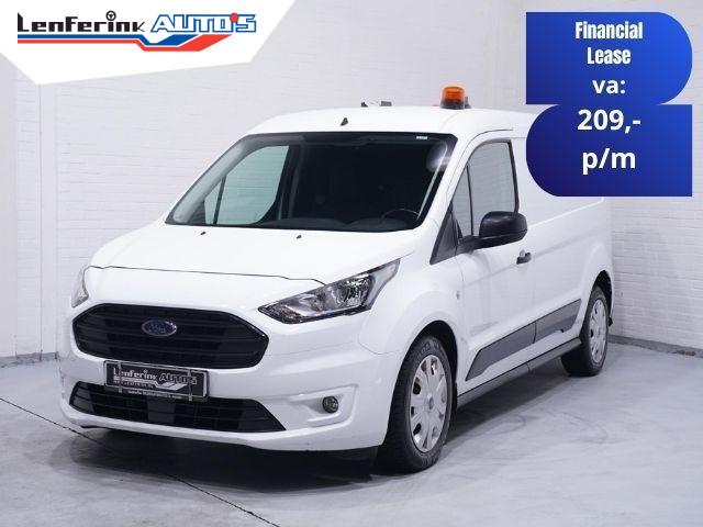 Ford Transit Connect 1.5 TDCi 100 pk L2 Airco, Trekhaak Crui, Auto's, Voorwielaandrijving, 1390 kg, Stof, Gebruikt