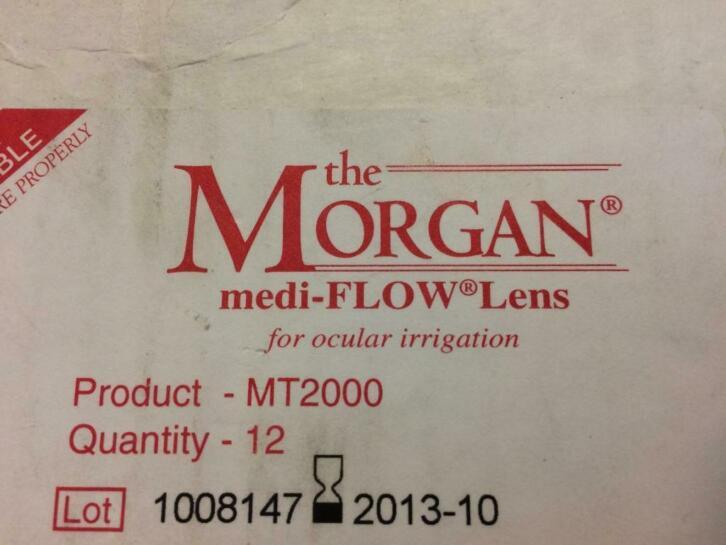 The Morgan MT2000 lens irrigation system steriel verpakt, Niet ingevuld, Niet ingevuld, Ophalen of Verzenden, Zo goed als nieuw
