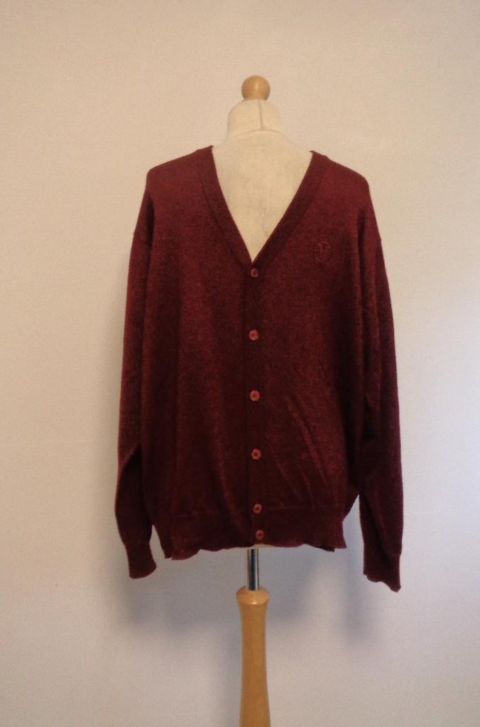 Vest Carlo Colucci, Kleding | Heren, Verzenden, Maat 56/58 (XL), Zo goed als nieuw, Rood