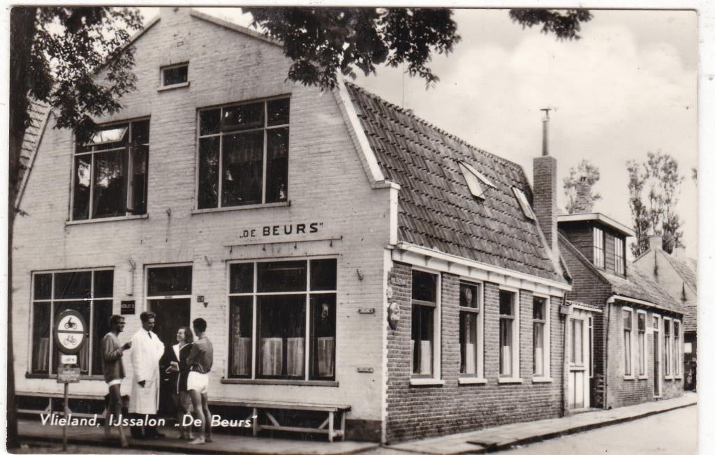 Vlieland-IJssalon De Beurs 1970, Verzenden, 1960 tot 1980, Gelopen, Waddeneilanden