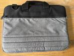 Laptophoes laptopsleeve laptoptas grijs zwart 17 inch, Ophalen of Verzenden, 17 inch of meer, Nieuw, Aktetas