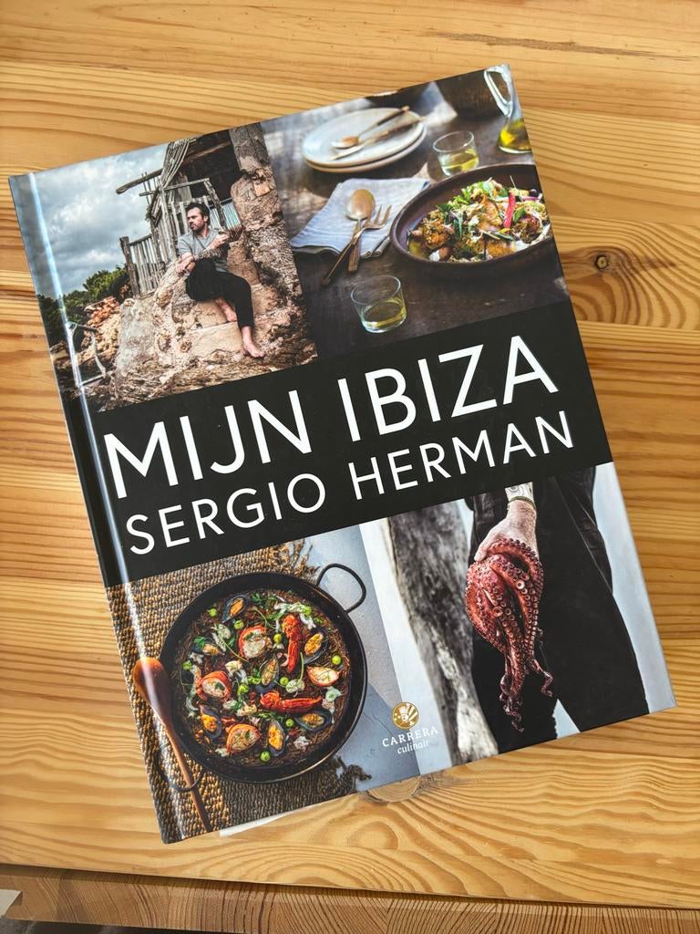 Mijn Ibiza Kookboek van Sergio Herman, Boeken, Kookboeken, Ophalen of Verzenden, Zo goed als nieuw, Spanje