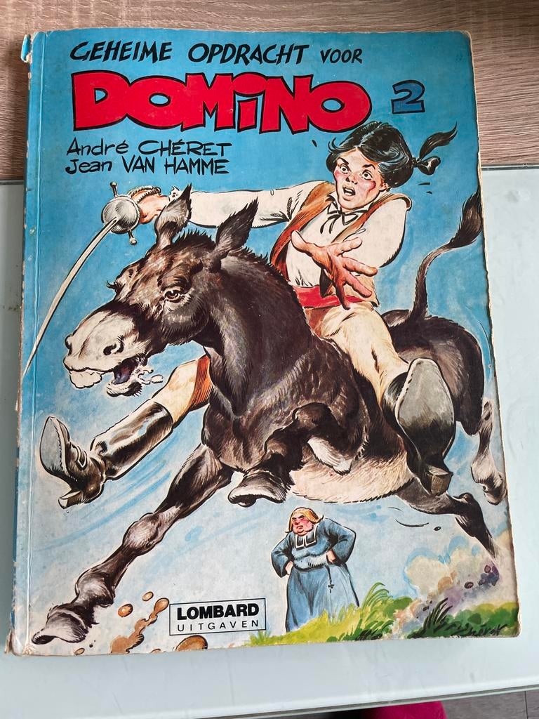 Domino 2: Geheime Opdracht voor Domino - Lombard Uitgaven, Boeken, Stripboeken, Eén stripboek, Ophalen, Gelezen