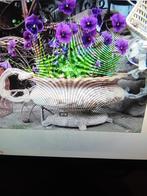 Tuinvaas gietijzer/ beton m/z sokkel Ook "De Evenaar" Eemnes, Ophalen, Nieuw