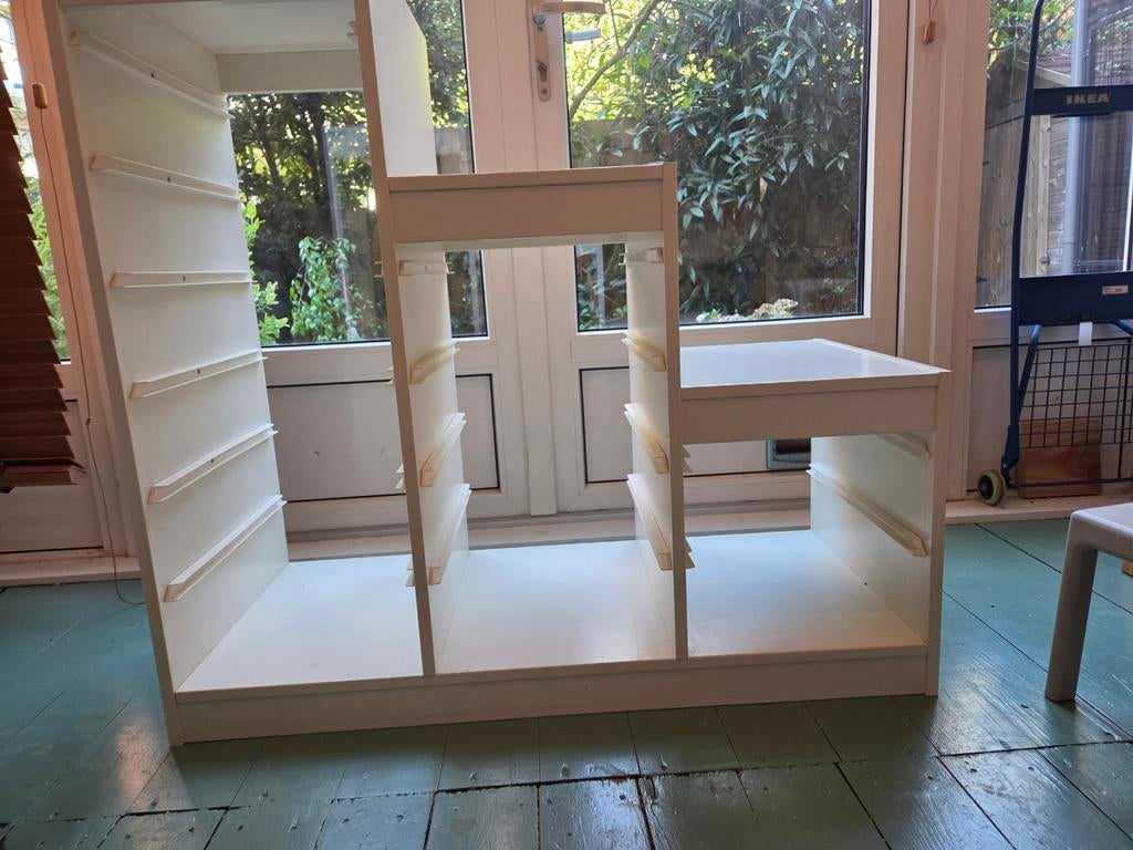 Gratis ikea blokkenkast., Huis en Inrichting, Ophalen, Gebruikt, 25 tot 50 cm, Minder dan 100 cm