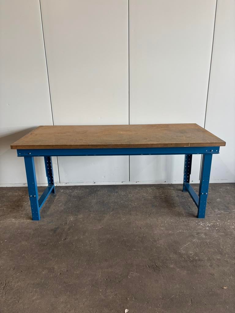 Werkbank / werktafel / paktafel / inpaktafel / hobbytafel, Ophalen, Gebruikt, ., 170 cm of meer