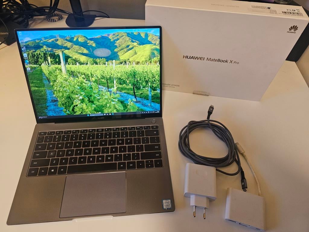 Huawei Matebook X Pro i7 16GB RAM 512GB SSD, 2 tot 3 Ghz, 14 inch, Ophalen of Verzenden, Zo goed als nieuw