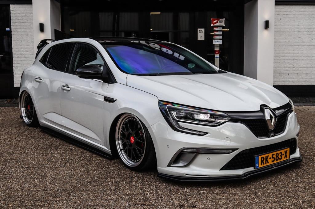 Renault Mégane 1.6 TCe GT DEALER OH AIRRIDE 4CONTROL BOSE, Auto's, Gebruikt, 4 cilinders, 1650 kg, Wit