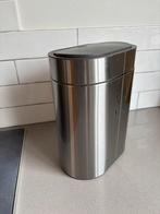 IKEA Brogrund Afvalbakje RVS - Compact en Stijlvol, Gebruikt, Ophalen of Verzenden, Minder dan 10 liter, Rvs