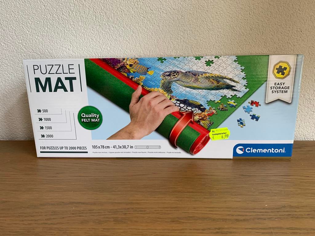 Puzzelmat, Hobby en Vrije tijd, Denksport en Puzzels, Ophalen, Minder dan 500 stukjes, Nieuw