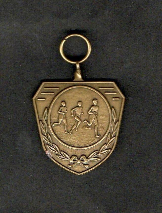 Medaille Franeker A.V. Spartacus Hardloopwedstrijd., Ophalen of Verzenden, Zo goed als nieuw