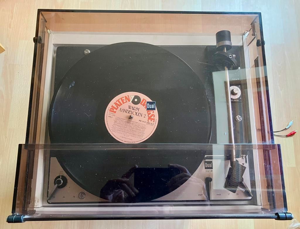 Dual 1219 met Nagaoka JT322 element gereviseerd, Ophalen, Automatisch, Zo goed als nieuw, Platenspeler