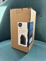 Heinen Delfts Blauw | Waxinelichthouder huis trapgevel goud, Overige materialen, Overige kleuren, Nieuw, Ophalen of Verzenden