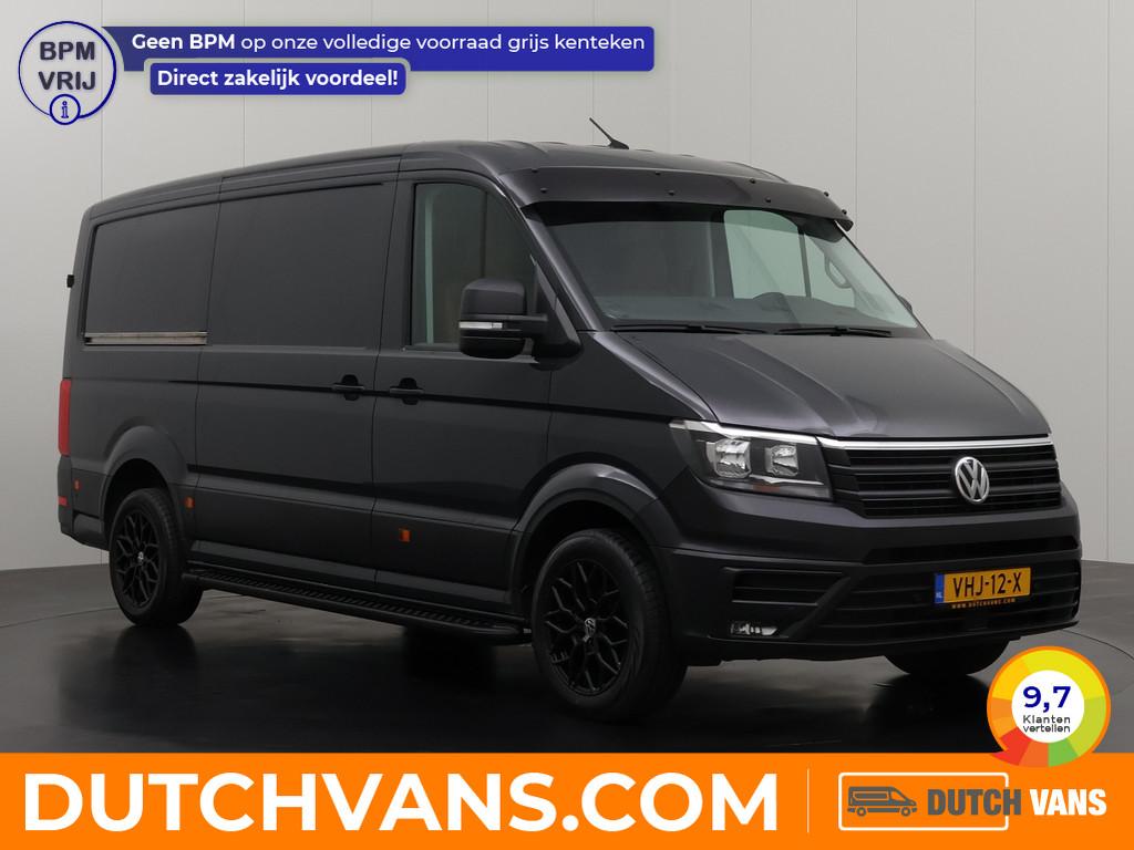 Volkswagen Crafter 2.0TDI 140PK L3H2 Highline | Leder | Navi, Auto's, Bestelauto's, Multifunctioneel stuurwiel, Gebruikt, Euro 6