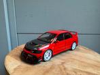 Mitsubishi Lancer evolution modelauto 1:24, Ophalen of Verzenden, Zo goed als nieuw, Auto