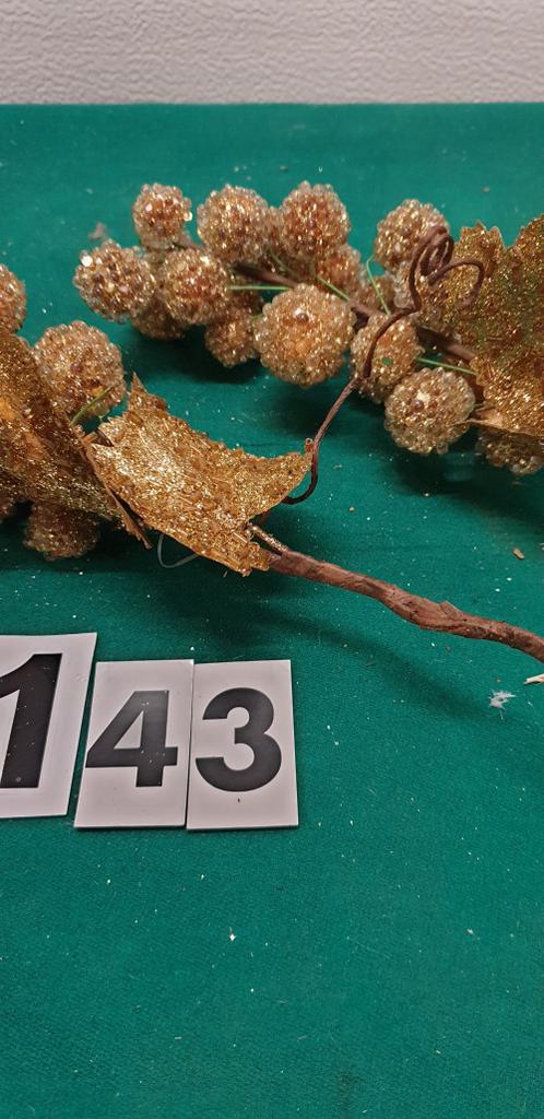 kunsttakken, goud glitter, Diversen, Kerst, Ophalen of Verzenden, 'T Olde Gre-j, Info@toldegrej.nl, Endepoelstraat 20f Didam