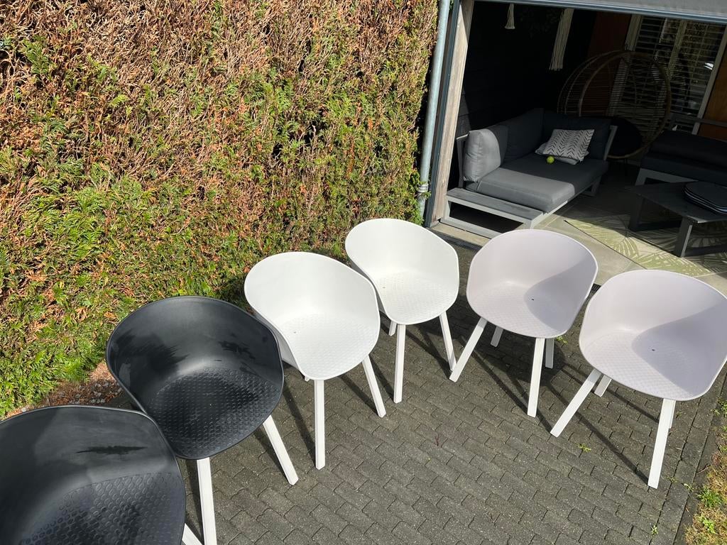 Kuip stoelen 6x merk life, Ophalen of Verzenden, Gebruikt, Kunststof