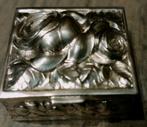 Zilver Pillen Doosje met Rozen, Ophalen of Verzenden, Zilver