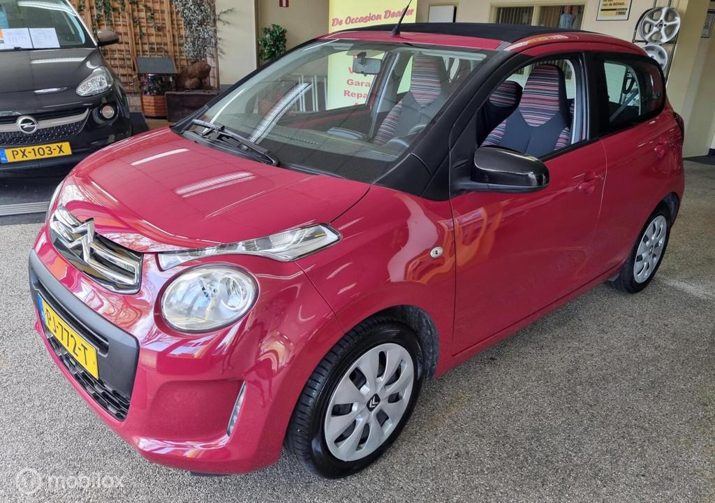 Citroen C1 1.0 e-VTi Airscape Feel Cabrio Top, Auto's, Voorwielaandrijving, Gebruikt, Euro 6, 4 stoelen
