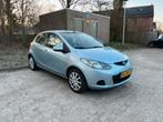 Mazda 2 1.3 2008 Blauw (Nieuwe apk!), Auto's, Voorwielaandrijving, Stof, 74 pk, 4 cilinders