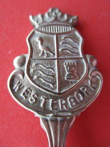 (A2628)  Gemeentewapen Westerbork, Ophalen of Verzenden, Gebruikt, Overige materialen, Bestek