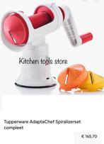 Tupperware AdaptaChef Spiralizer set gratis verzending, Ophalen of Verzenden, Nieuw, Rood, Overige typen