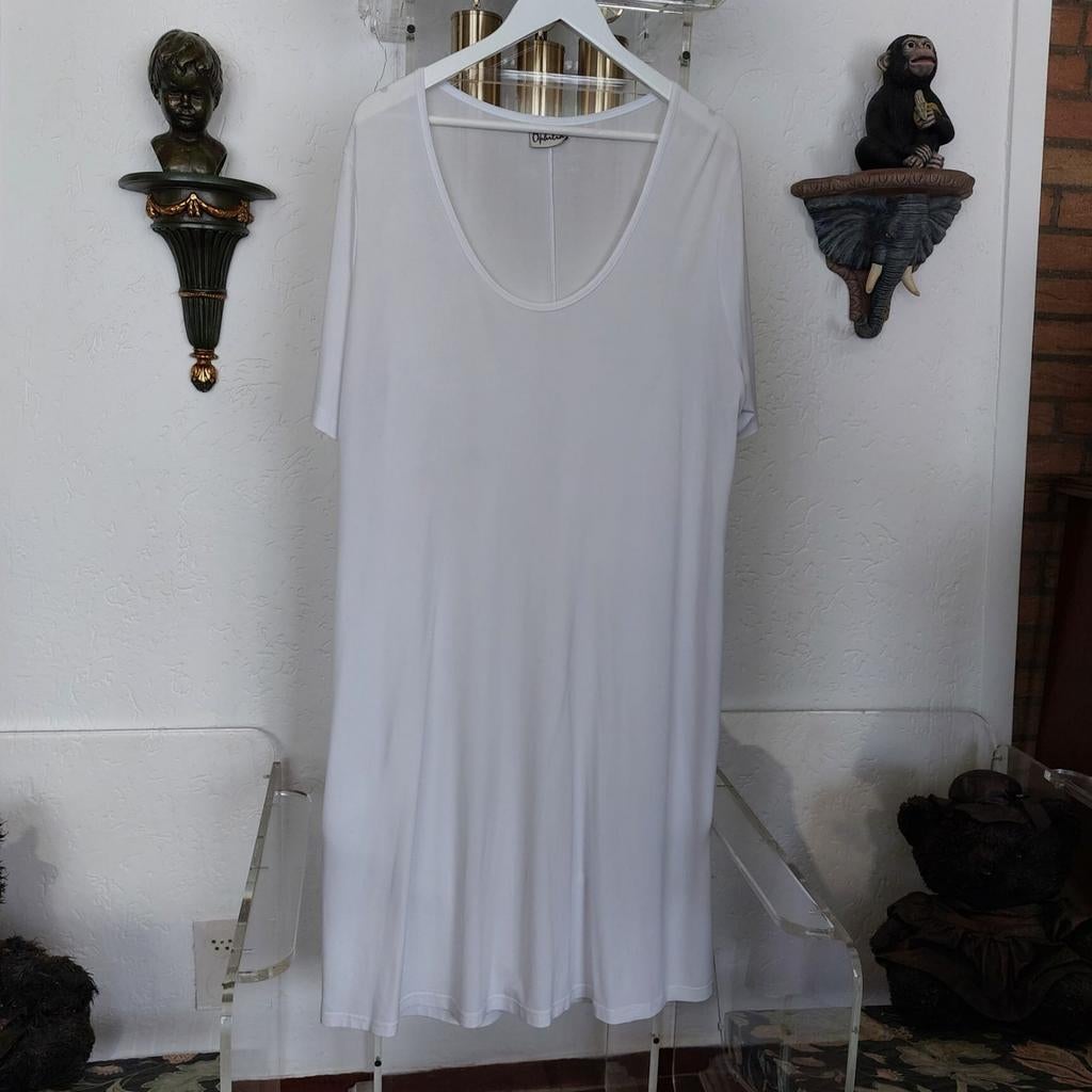 Jurk van het merk Ophilia.  Maat 2 (44/46), Kleding | Dames, Grote Maten, Verzenden, Zo goed als nieuw, Ophilia, Wit