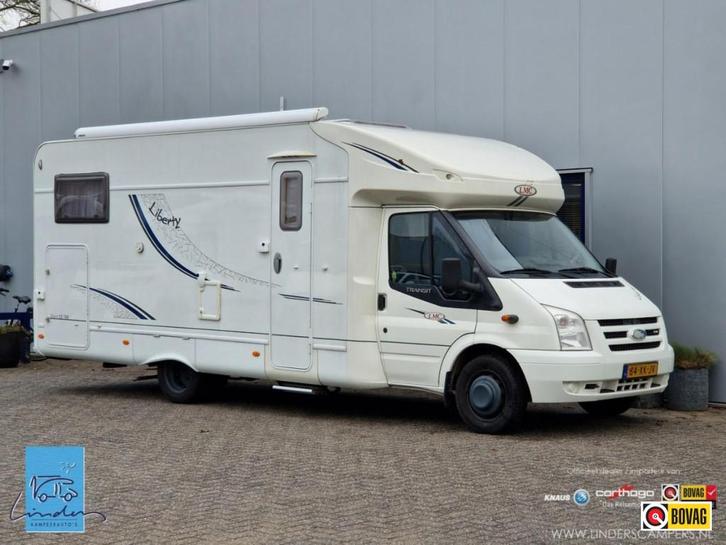 LMC Liberty Start Ti 708 G | Enkele bedden | 2x Airco, Caravans en Kamperen, Campers, Bedrijf, tot en met 2, Half-integraal, LMC