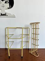 Tomado Bordenrek Keukenrek Rekje Vintage Geel Zwart, Ophalen of Verzenden, Huis en Inrichting