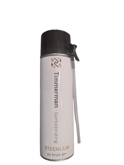 Steenlijm 500ml schuim, Inclusief opzetstuk, Voor beton etc!, Tuin en Terras, Tegels en Klinkers, Overige typen, Beton, Ophalen of Verzenden