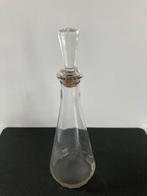 ANTIEKE  glazen karaf met originele oude kurk stop 1945, Antiek en Kunst, Ophalen of Verzenden