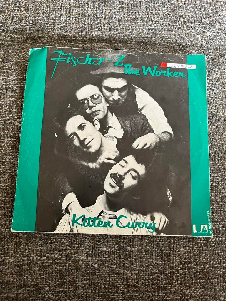 Fischer Z - The Worker 7" vinyl single, Gebruikt, 7 inch, Single, 1970 - 1979