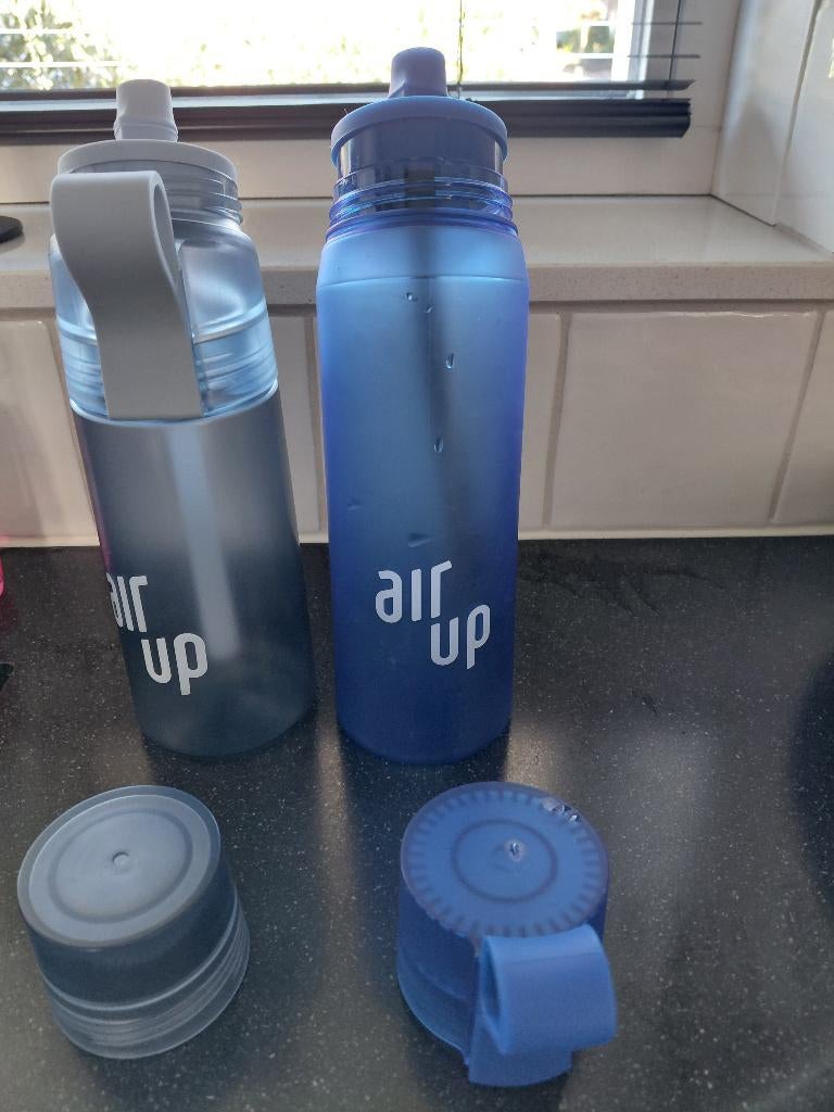 Air up ( 2x)., Sport en Fitness, Bidons, Ophalen of Verzenden, Zo goed als nieuw