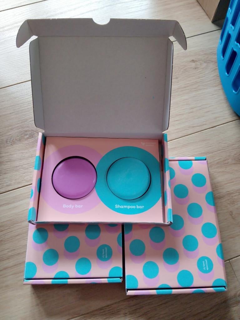 Body bar en shampoo bar set. 3 x nieuw., Ophalen, Nieuw, Shampoo of Conditioner