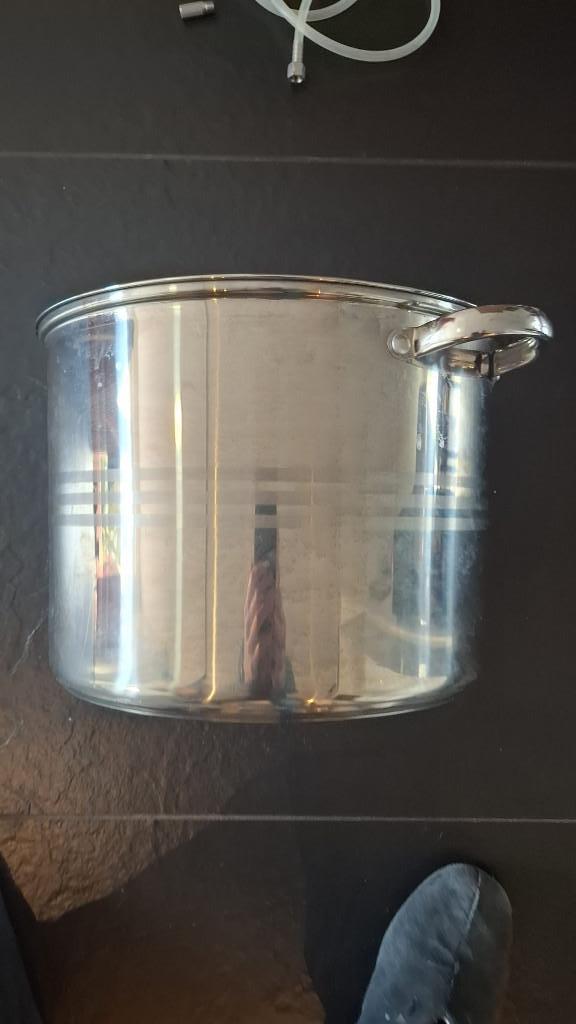 Pan 15 liter met literaanduiding o.a. voor bierbrouwen, Hobby en Vrije tijd, Overige Hobby en Vrije tijd, Ophalen of Verzenden