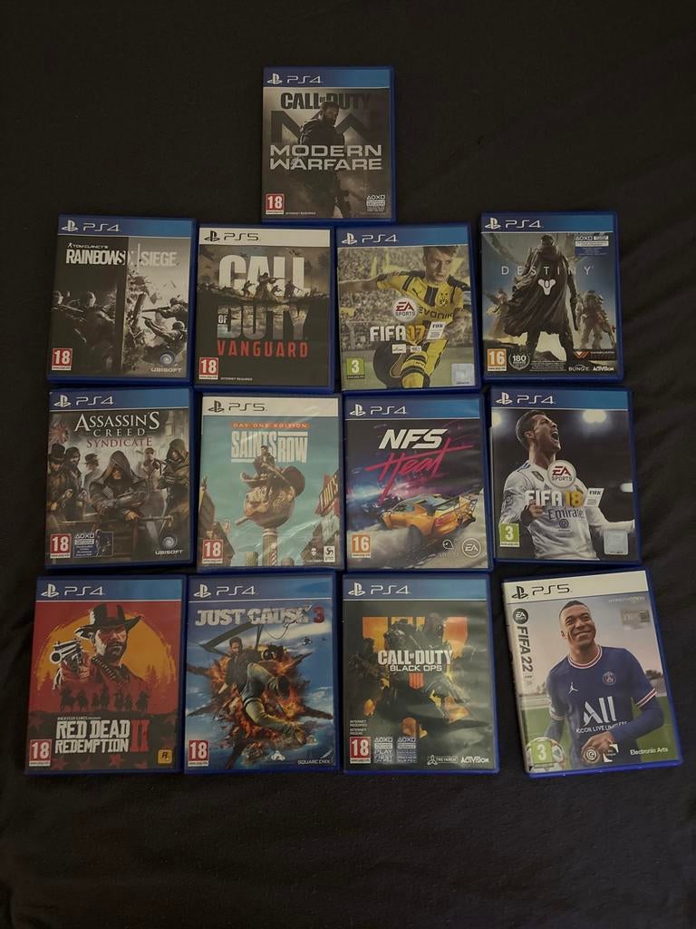 PS4 & PS5 Games: FIFA, CoD, RDR2, NFS Heat en meer!, Vanaf 18 jaar, Overige genres, Ophalen of Verzenden, Zo goed als nieuw