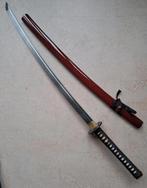 Handgesmeed Damast Staal Japans Katana Zwaard - Superscherp, Ophalen of Verzenden, Azië, Zwaard of Sabel