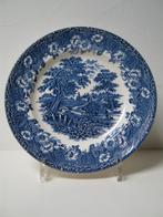 English Ironstone Tableware Ltd Blauw ontbijtbord, Ophalen of Verzenden, Zo goed als nieuw, Bord(en), Overige stijlen