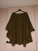 Nieuwe fleece poncho's capes 25 kleuren maat 52-60, Kleding | Dames, Ophalen of Verzenden, Nieuw, Groen, Jas of Mantel