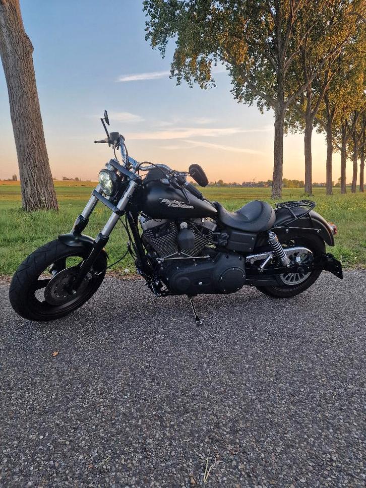Harley Davidson - FXDB - Streetbob - weinig km - Street Bob, Motoren, Motoren | Harley-Davidson, Particulier, Chopper, meer dan 35 kW