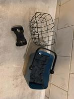 Hondenfietsmand met 2 dekjes en bevestiging, Ophalen of Verzenden, Zo goed als nieuw, Fietsmand