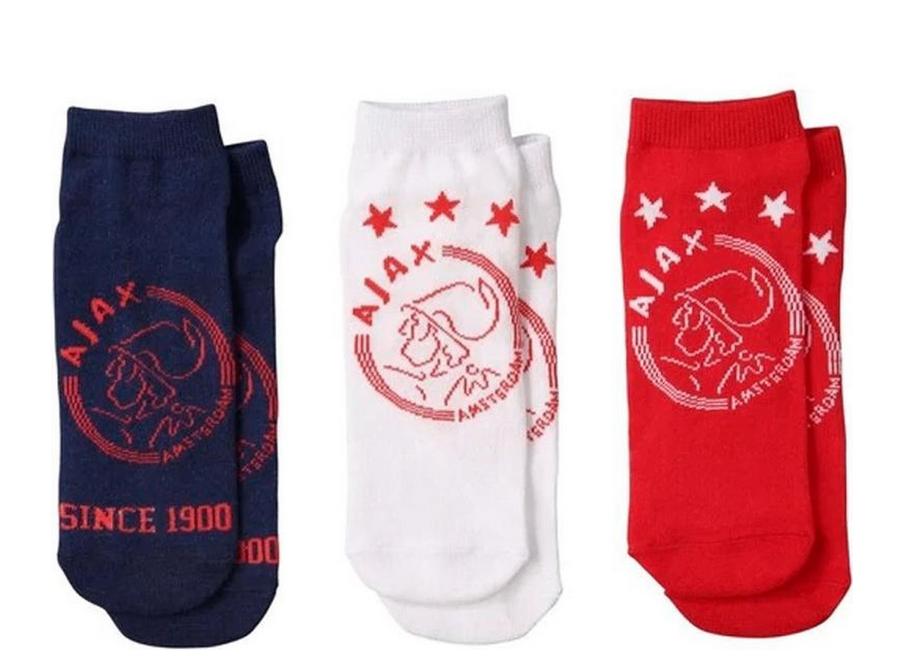 AJAX Sneaker sokken maat 39-42 :: 3 - Pack :: LAATSTE, Kleding | Dames, Sokken en Kousen, Sokken en Kniesokken, Ophalen of Verzenden