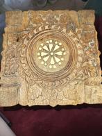 Houten tafeltje met inlegwerk, Antiek en Kunst, Ophalen