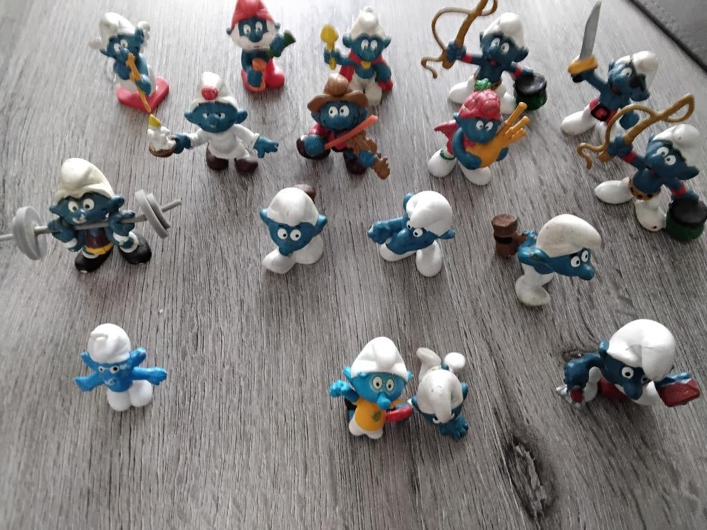 Smurfen, Ophalen, Zo goed als nieuw, Verschillende Smurfen, Poppetje, Figuurtje of Knuffel
