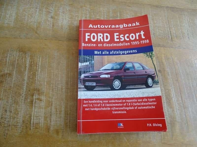 Ford Escort MK6 - Vraagbaak Werkplaatshandboek NL 1995-1998, Verzenden, Gelezen, Ford