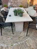 Natuursteen tuintafel, Tuin en Terras, Ophalen, Zo goed als nieuw, Overige materialen