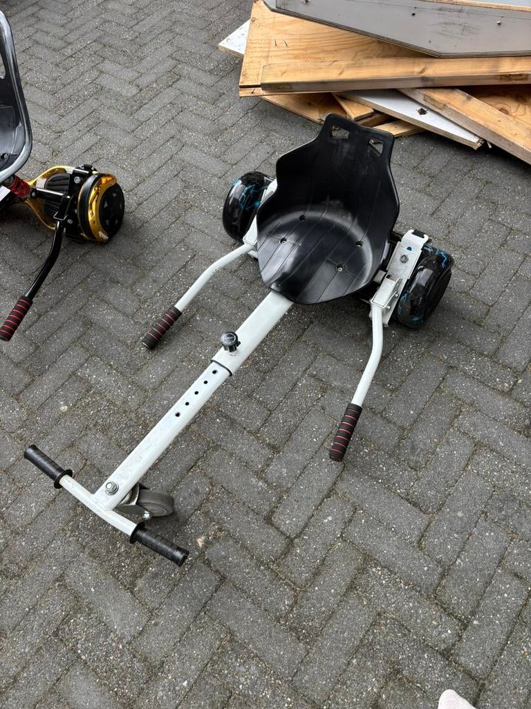 Hoverbaord stoeltje kart, Ophalen, Zo goed als nieuw