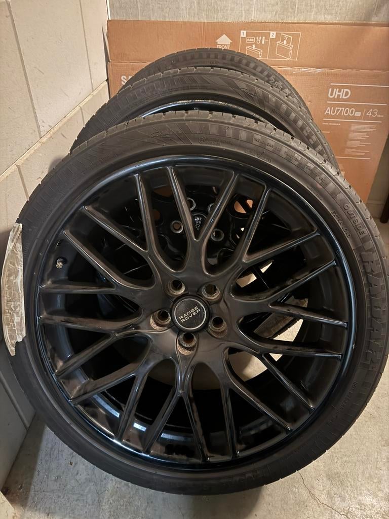 Range Rover Sport velgen 22 inch bandenmaat 285/35 ZR22 106Y, Ophalen