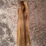 Clip in bruin, Ophalen of Verzenden, Zo goed als nieuw, Pruik of Haarverlenging